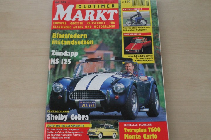 Deckblatt Oldtimer Markt (05/1995)